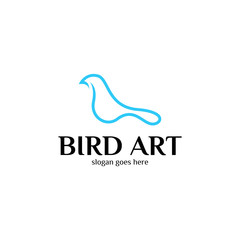 Bird Logo Vector Art