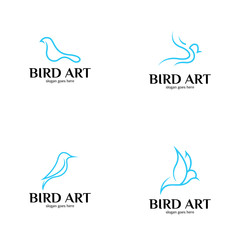 Bird Logo Vector Art