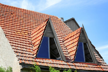 Obraz premium Old building in the country