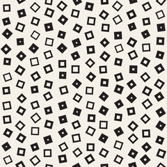 Fototapeta na wymiar Seamless primitive jumble minimalism patterns. Randomly scattered geometric shapes. Abstract background design