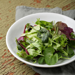 Green salad ingredients