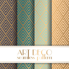 Art Deco seamless pattern