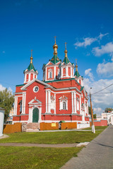 Fototapeta na wymiar Refectory of the Brusendkiy nunnery in Kolomna, Russia