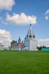 Fototapeta na wymiar Cathedral Square in Kolomna, Russia