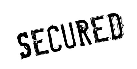 Secured rubber stamp. Grunge design with dust scratches. Effects can be easily removed for a clean, crisp look. Color is easily changed.