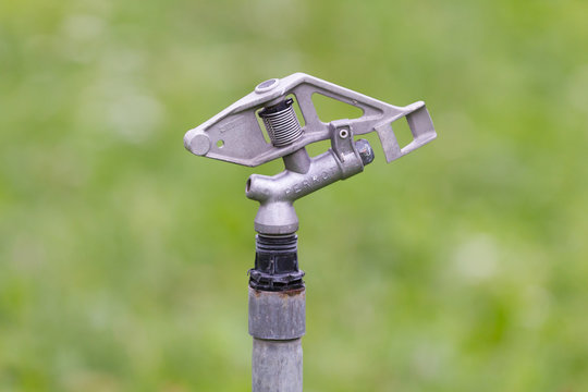 Sprinkler system in the Austrian Alps