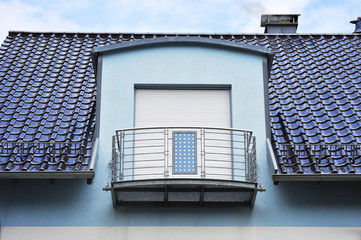 Modernes Dach mit Gaube