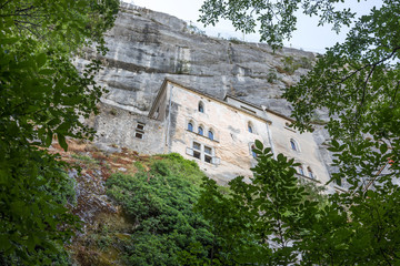 Fototapeta na wymiar Grotte de Sainte Marie-Madeleine, massif de la Sainte-Baume