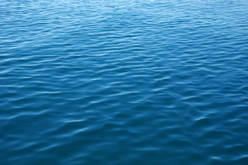 Naklejka premium Blue water background