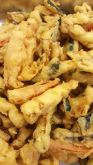 mixed fried vegetables