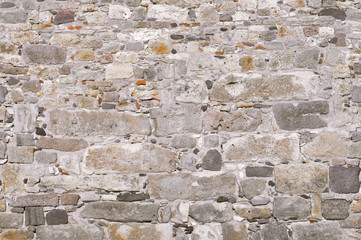 Seamless castle stone wall