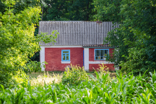 A small cottage in the village
