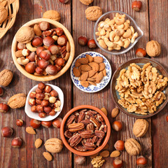 selection of dried fruit