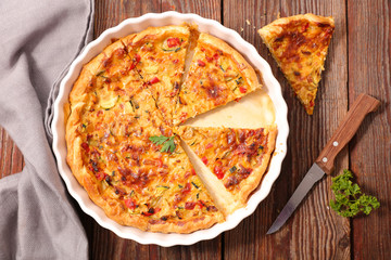 vegetarian quiche