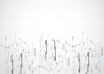 Abstract Technology Background