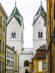 Naklejka premium Passau, Stadtansicht, Deutschland, Süddeutschland