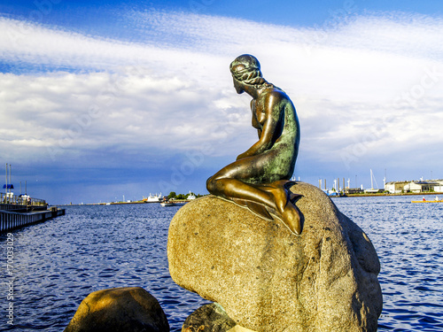 Kopenhagen Die Kleine Meerjungfrau Dänemark Seeland - 