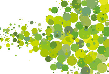 背景　グラフィック　溢れ出すイメージ