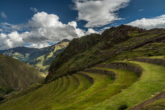 Inka-Ruinen von Pisac, Urubamba-Tal, Peru