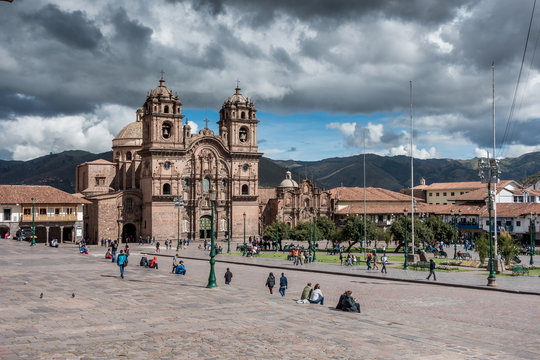 Catedral del Cuzco an der Plaza de Armas, Cusco, Peru