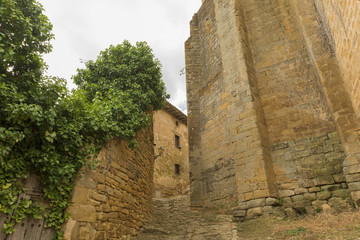 The town of Gallipienzo de Navarra in Spain
