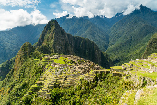 Aussicht auf Machu Picchu