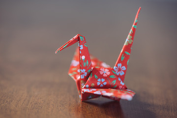 Origami crane