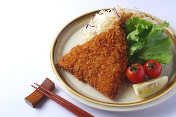 アジフライ　家庭料理