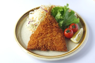 アジフライ　家庭料理