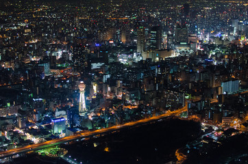 大阪の夜景