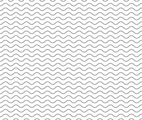 black wave line pattern. black seamless wavy line background. wave pattern.