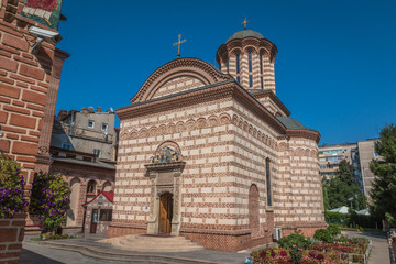 Fototapeta na wymiar Old church in Bucharest