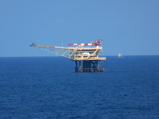Offshore construction platform for production oil and gas,Oil and gas industry