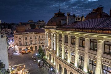 Fototapeta premium Bucharest at night