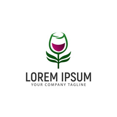 green bar night club logo design concept template