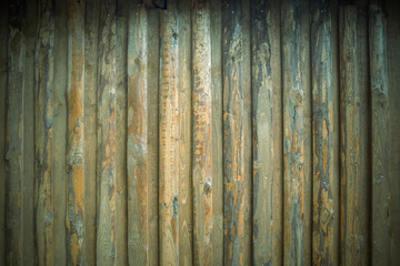 Background of old gray wooden boards