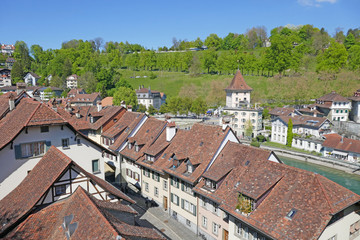 Fototapeta na wymiar Altstadt von Bern, Schweiz 