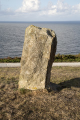 Standing Stone at Malpica; Fisterra