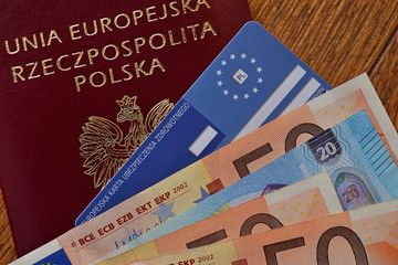 Polski Paszport - obrazy, fototapety, plakaty