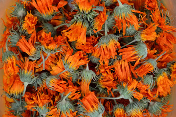 Calendula dry flowers marigold herb organic wild 1
