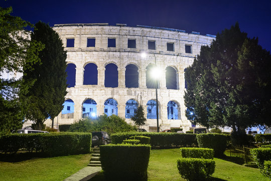 Colosseum of Pula Croatia