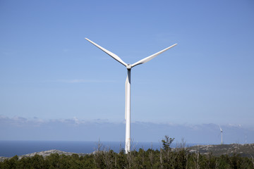 Wind Turbine at Fisterra; Galicia