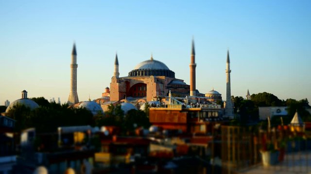 Istanbul Turkey Aya Sofia Day