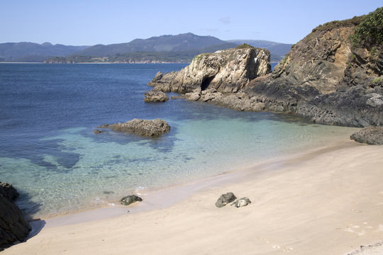 Santa Cristina Beach, Espasante, Galicia