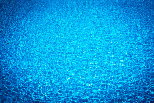 Abstract water in the pool background texture