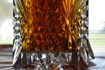 Crystal Glass Liquor Decanter
