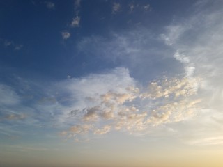 Clouds mixture cloudscape