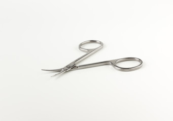 Nail scissors isolated