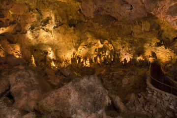 Stalactites and Stalagmites at Carlsbad