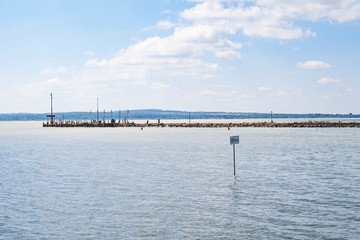 Fototapeta premium Lake Balaton waterfront